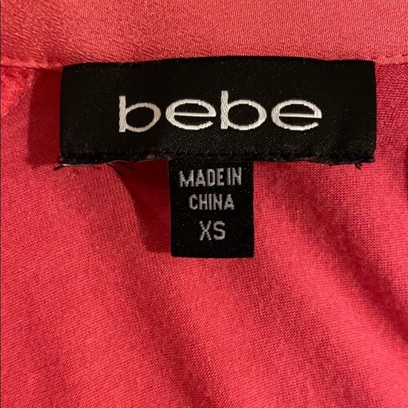 Pink Bebe Button-up Blouse - Picture 5 of 5